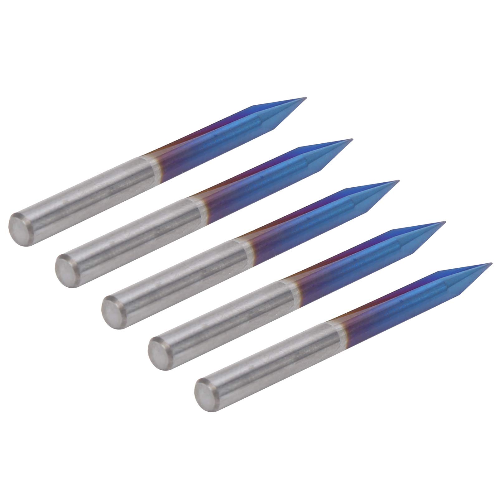 CNC Router Bits, V-Shaped Design Resistant To Corrosion V Bit Cutter for Aluminum