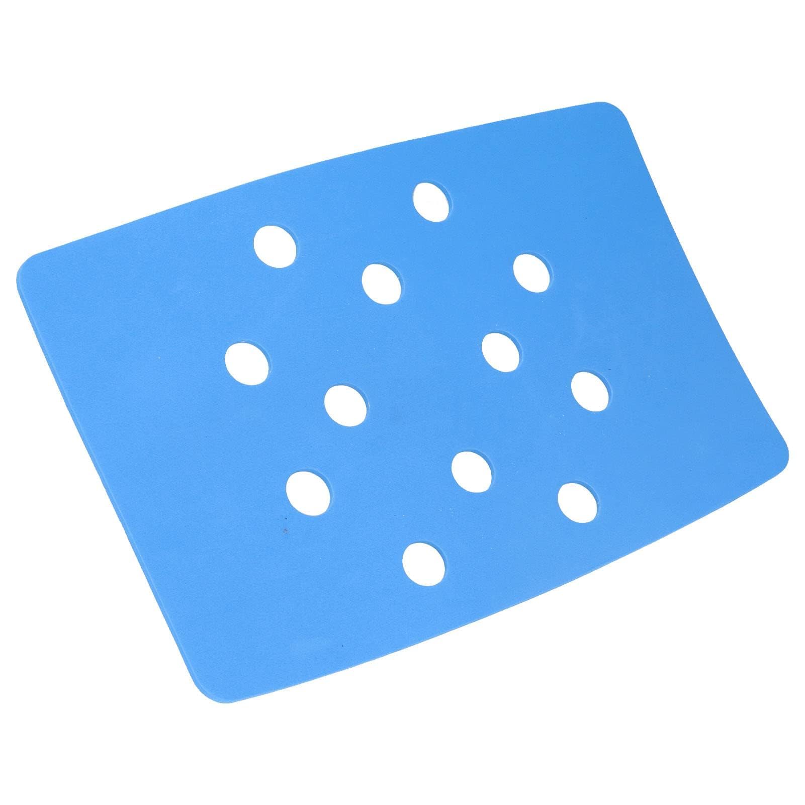 Tissting Shower Chair Cushion Waterproof and Slip-Resistant Pad with Many Water Outlet Holes Durable Soft Foam Bath Stool Seat Mat for Benches Bath Chairs