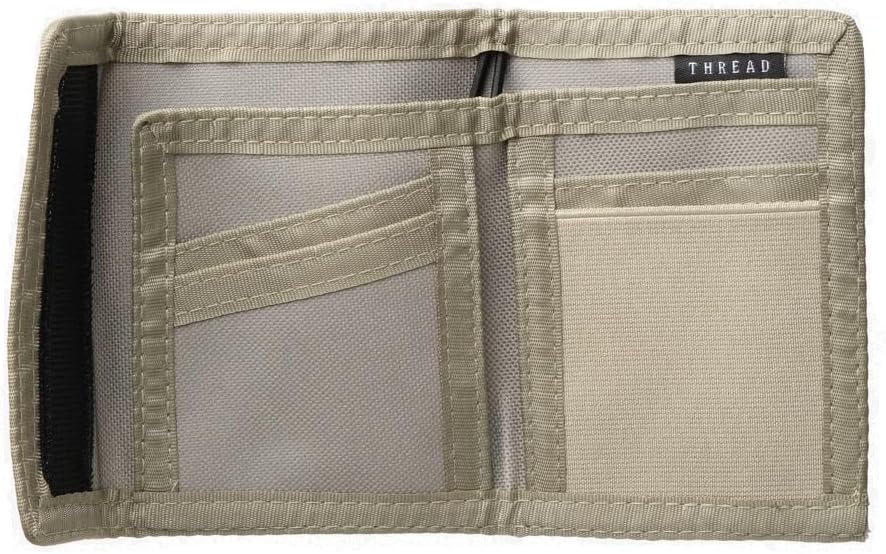 Thread Retro Bifold Wallet – Minimal Secure Wallet for Men & Women – Carry Cash & Up to 12 Cards with Style (Scout) - Image 2