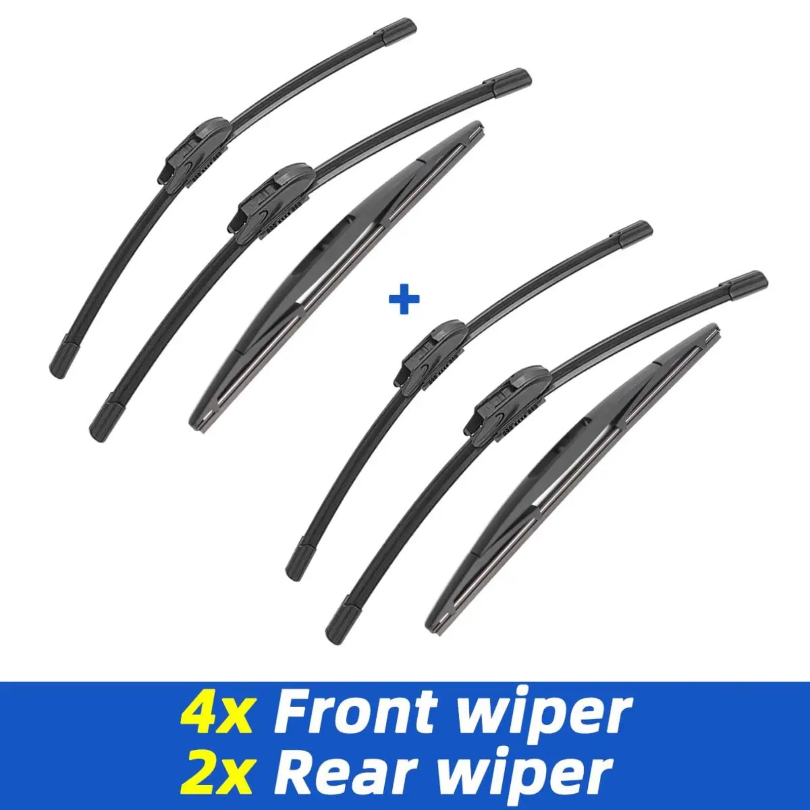 Juego Escobillas Limpiaparabrisas Compatible Con Nissan Para Pathfinder R51 2005-2012 Piezas Recambio Ventana Trasera Delantera Limpiaparabrisas coche