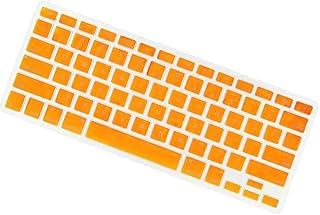Silicone Keyboard Cover Personal Computer Ultrathin Quiet Soundproof Orange