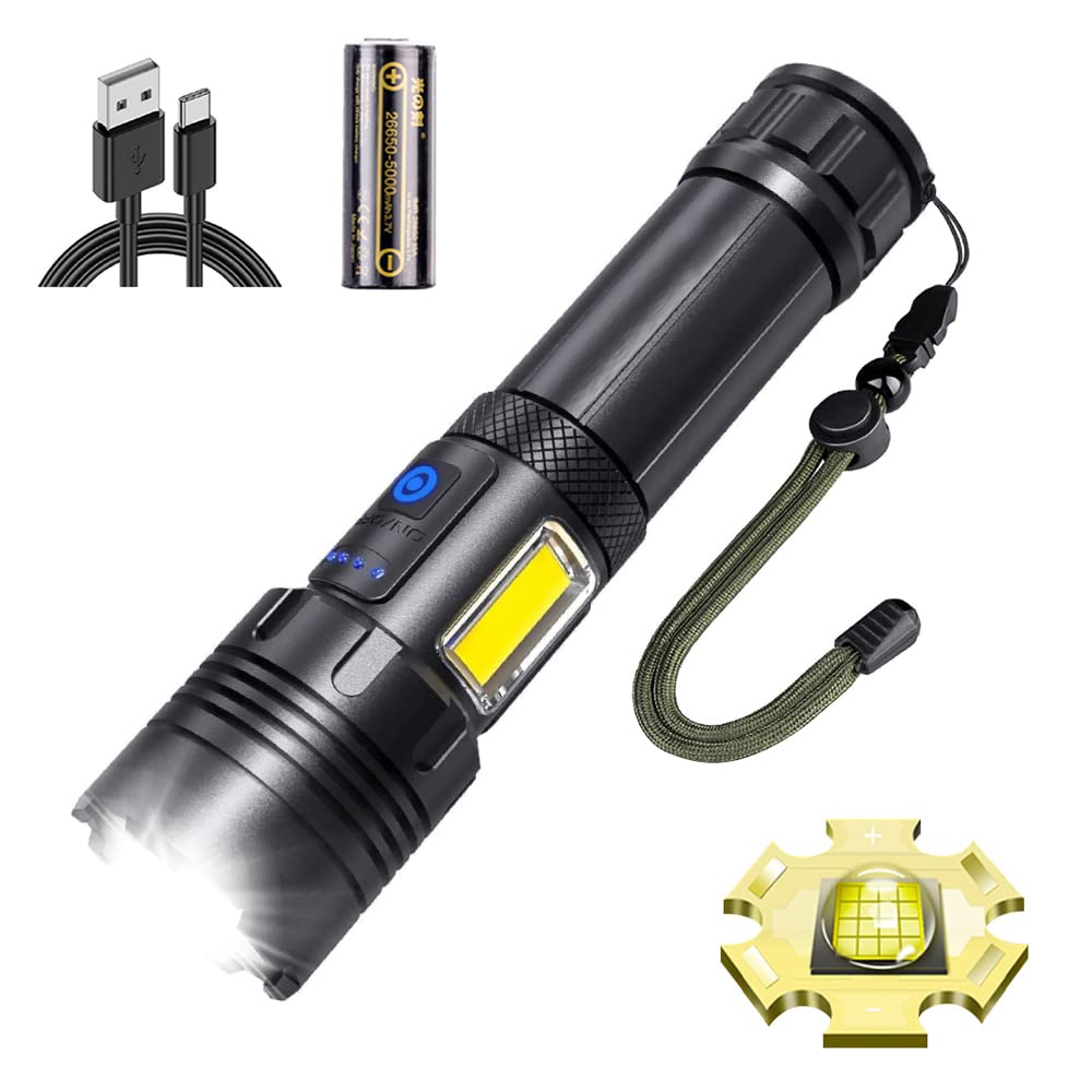 Amazon.co.jp: 光の剣 懐中電灯 16コア Led XHP160 5000mah+