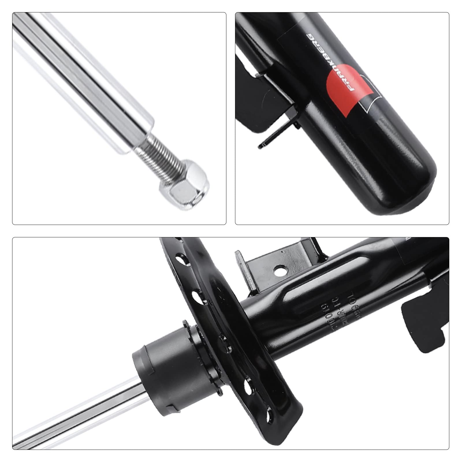 Frankberg 2 amortiguadores delanteros 470 mm presión de gas 1436854 | Compatible con: S-Max WA6, Mondeo IV Turnier BA7, Galaxy WA6