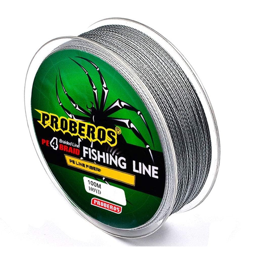 Strong Durable 0.50mm 70LB 100M PE 4 Strands Monofilament Braided Fishing Line Angling Accessory (Multicolor, Max Tension 31.7KG)-image-4