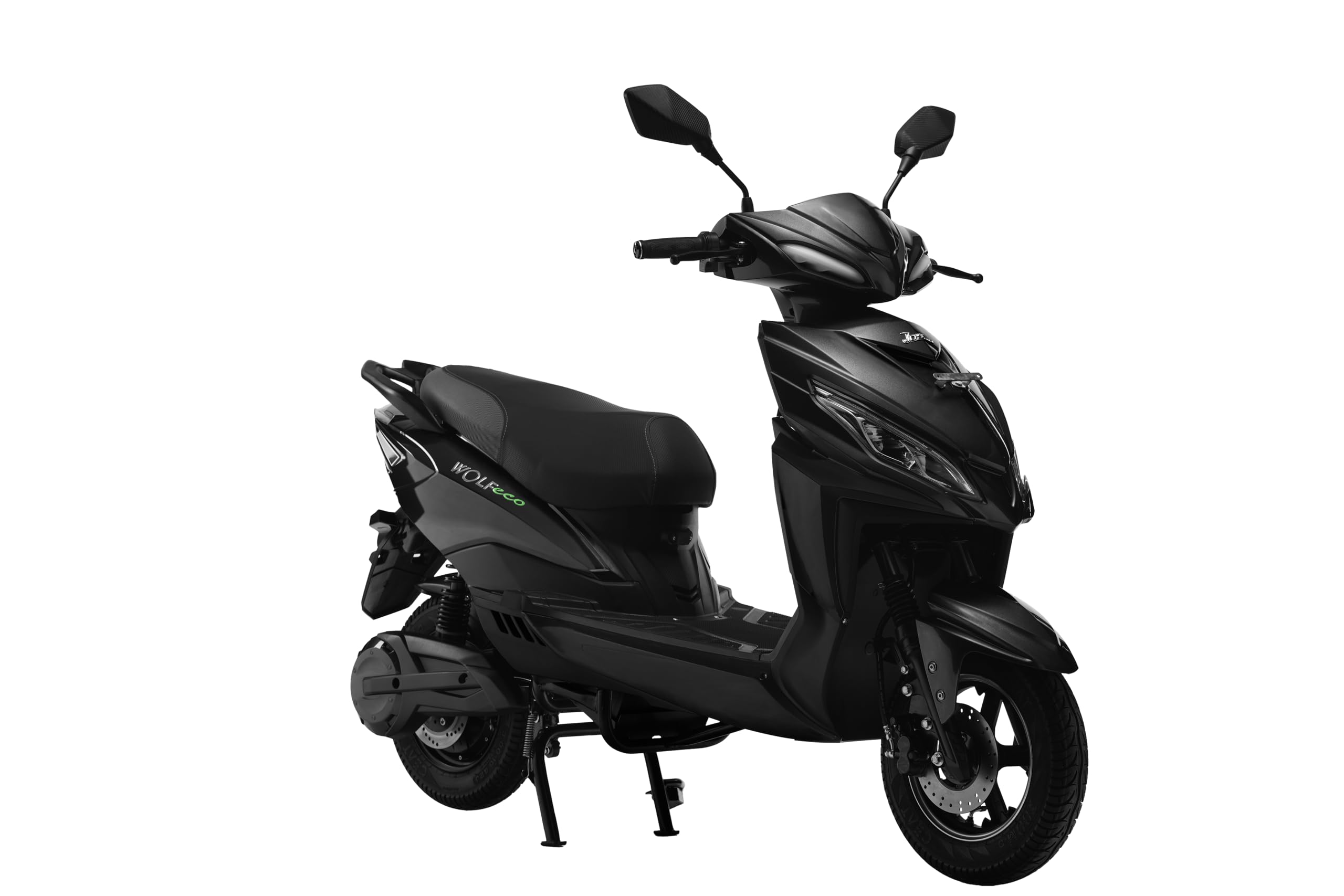 Wolf Eco High-Speed Electric Scooter, 1.86 Kwh Battery, 90 km Certified Range, 45 km/h Top Speed, Stardust (Grey), Booking for Ex-Showroom With Charger