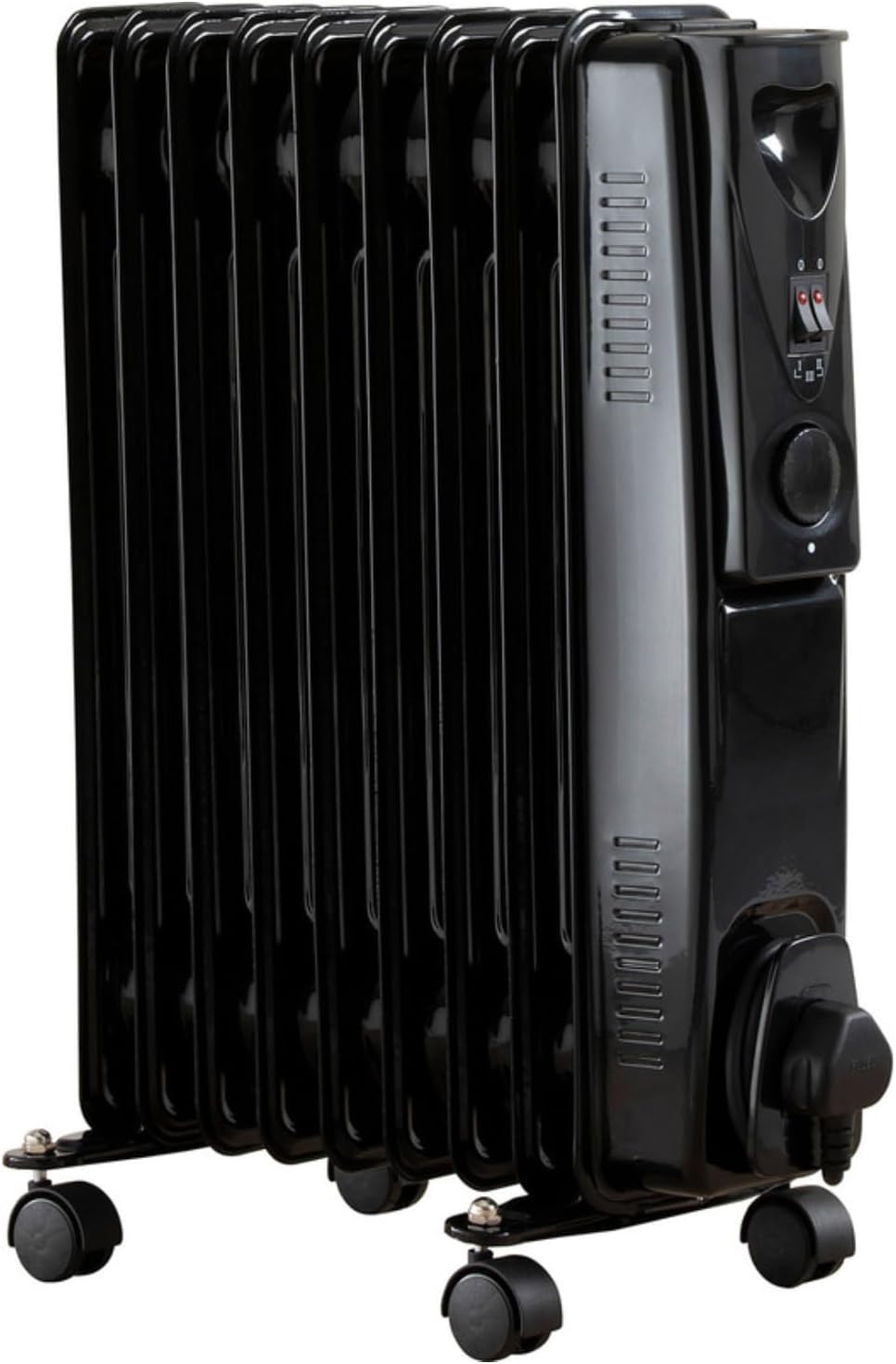 Oil Filled Radiator 9 Fin, Electric Radiator for Home Office, Oil