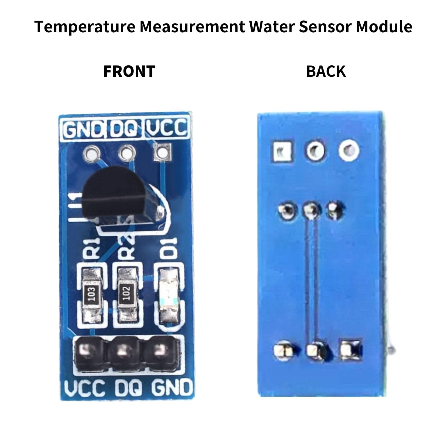 Snapklik.com : 3 Pcs DS18B20 Single-Bus Digital Temperature Sensor ...