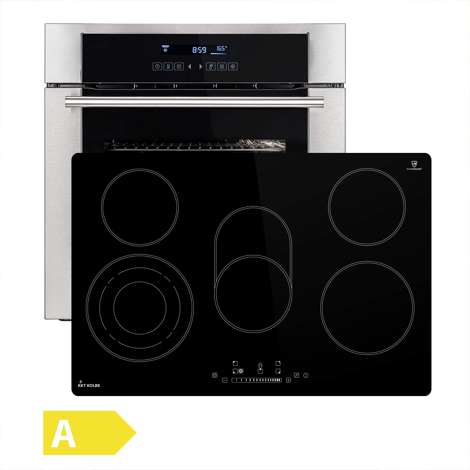 Buy Autarkic Bundle 60cm electric builtin oven EB8015ED + 77cm