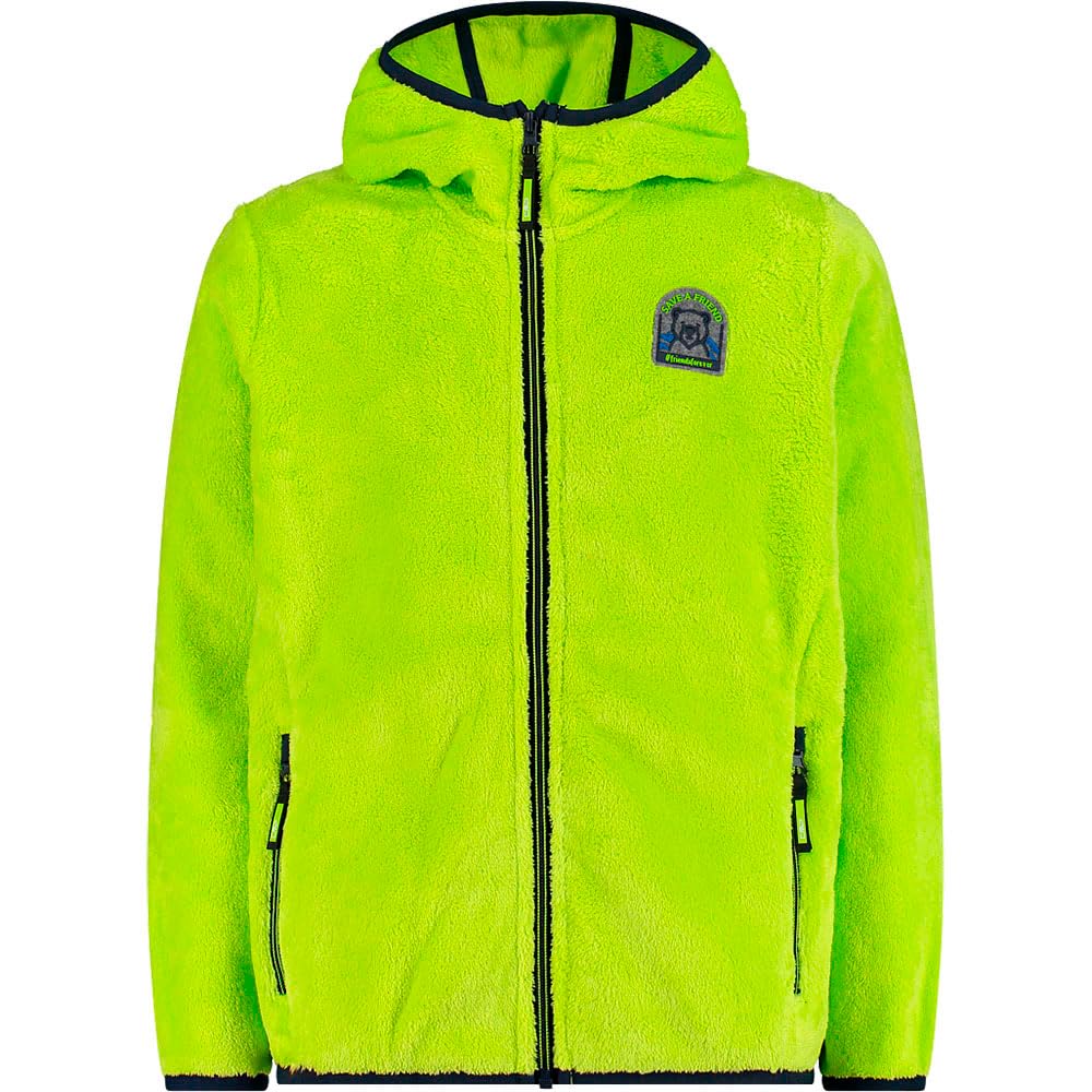 CMP Children's Highloft Fleece Jacket with Fixed Hood Children's Highloft Fleece Jacket with Fixed Hood Unisex – Children and Teenagers