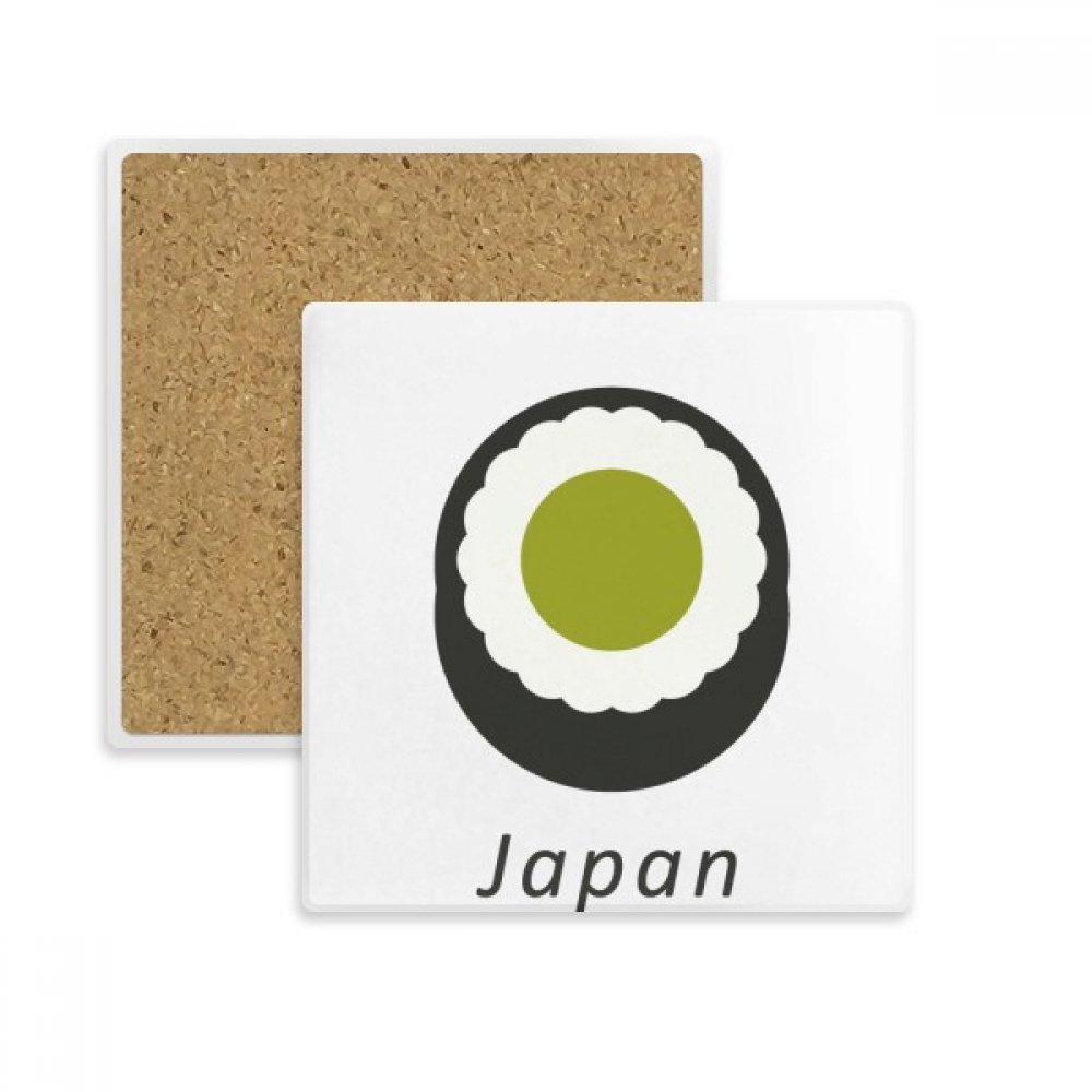 Sous-verre pierre absorbante maki japonais pour supprimer les traces