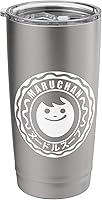 Vista 9 de Maruchan Happy Face - Vaso aislado de acero inoxidable con logotipo clásico Negro