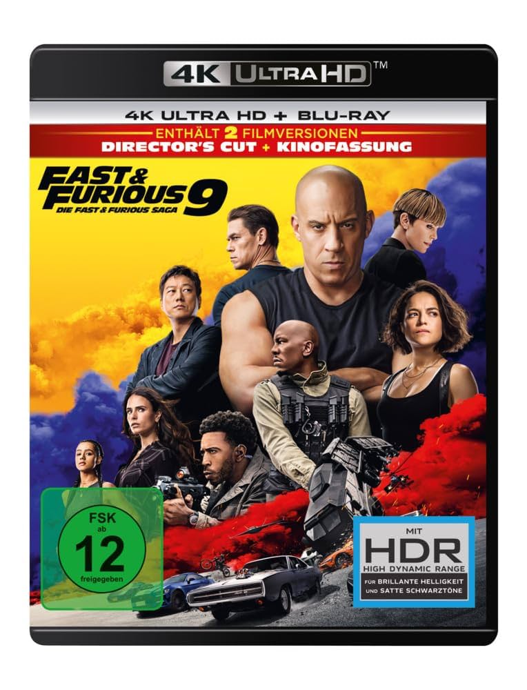 Amazon.com: Fast & Furious 9 - Die Fast & Furious Saga (4K
