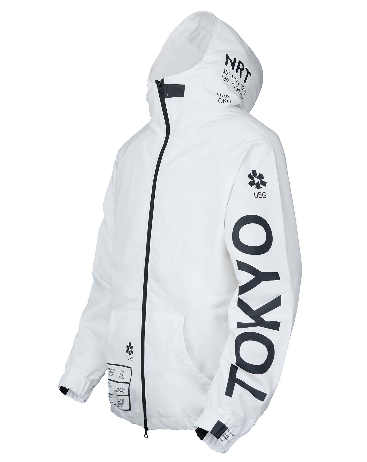 Niepce Inc Japanese Streetwear Zip Up Windbreaker Jackets for Men