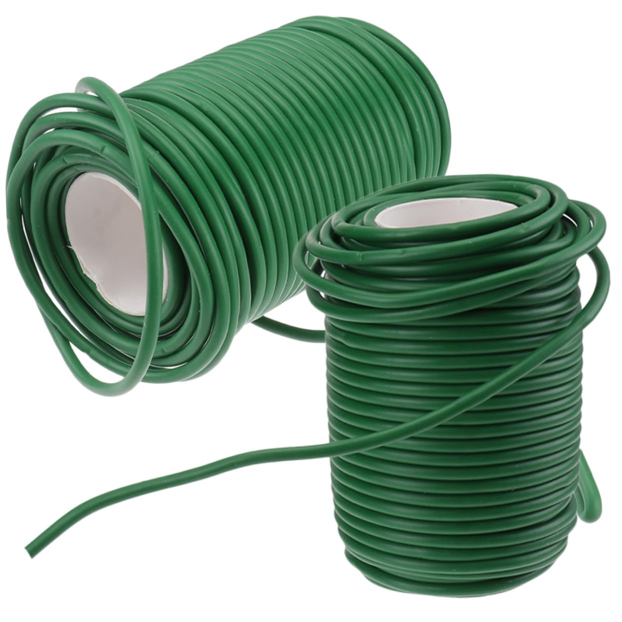 GALPADA 2 Rollen Flexibler Pflanzenbinder Gartendraht 3,5mm X 20m Wiederverwendbar für Gartenpflanzen Tomatenbinder Pflanzenschutz und Rankhilfe