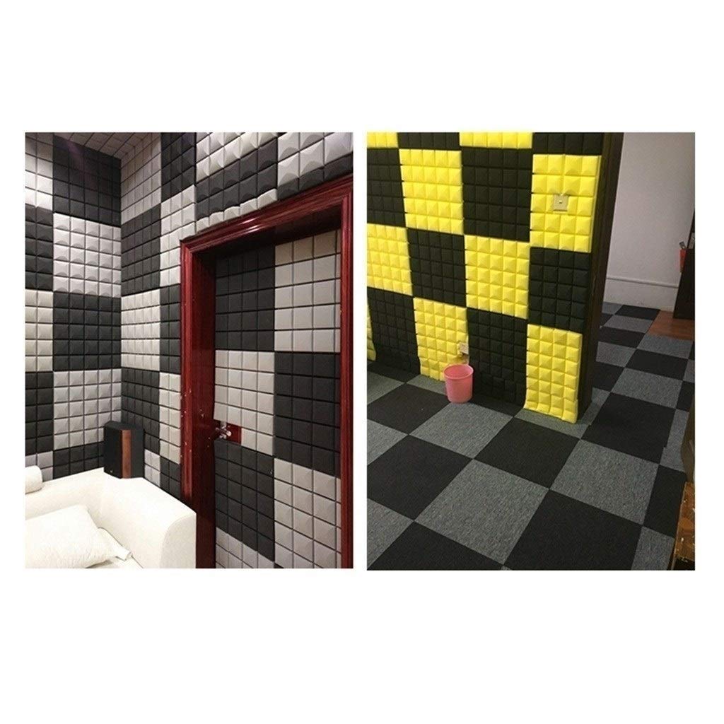 Paneles acústicos, paneles para paredes, paneles de alta densidad a prueba de sonido, aislamiento de algodón de alta densidad para salas de baile y salas de piano, diseño grueso para una mejor calidad
