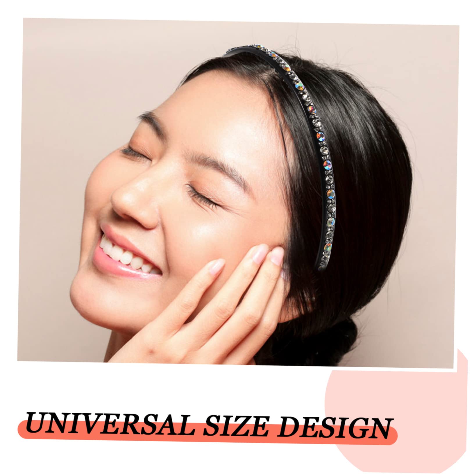 Didiseaon 12pezzi Cerchietti Eleganti Con Strass Design Leggero e Antiscivolo Per Donne Accessori Per Pratici e Delicati Per Casa e Attività Quotidiane