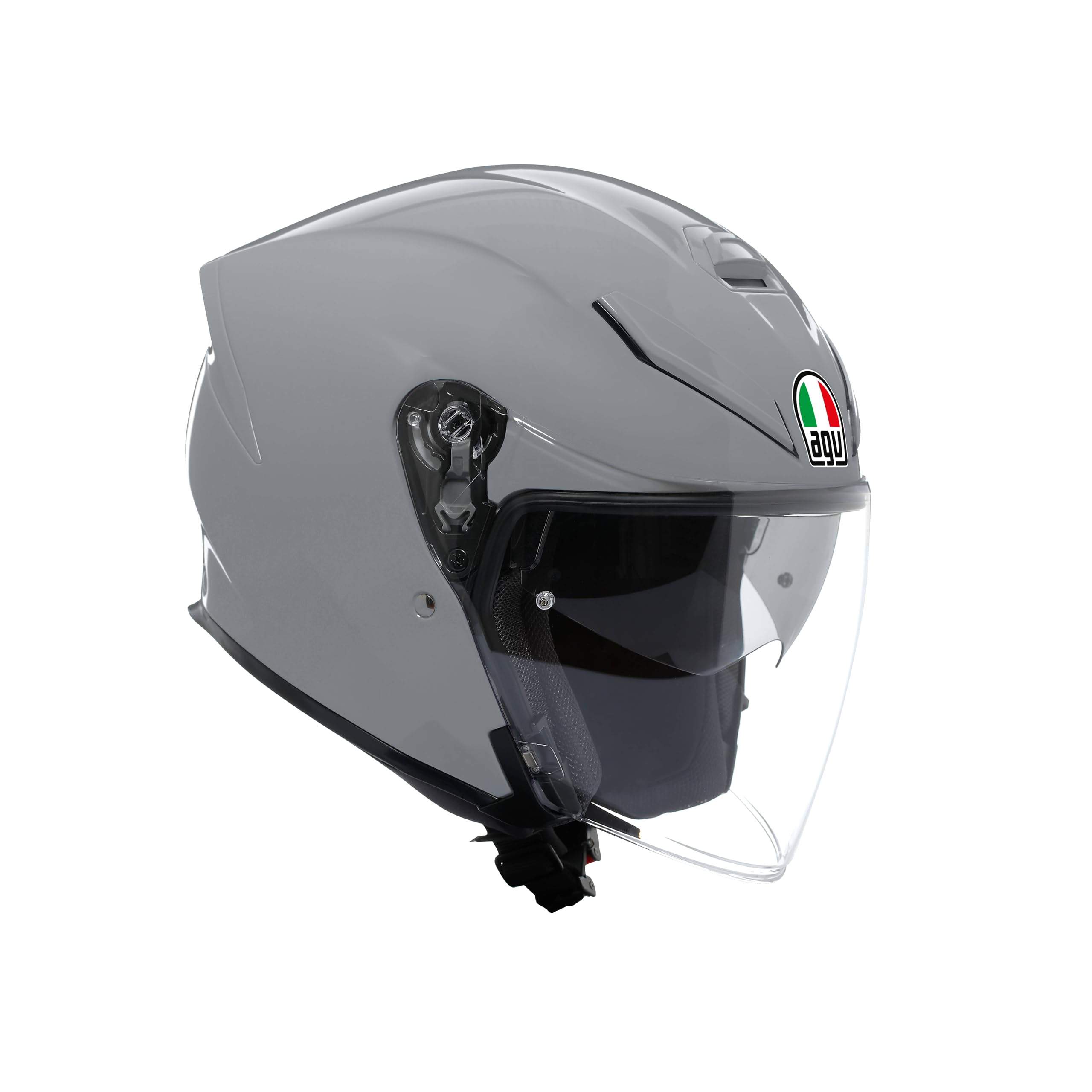 AGV - K5 Jet EVO E2206, Motorrad Jet-Helmet, Unisex, Nardo Grey, L