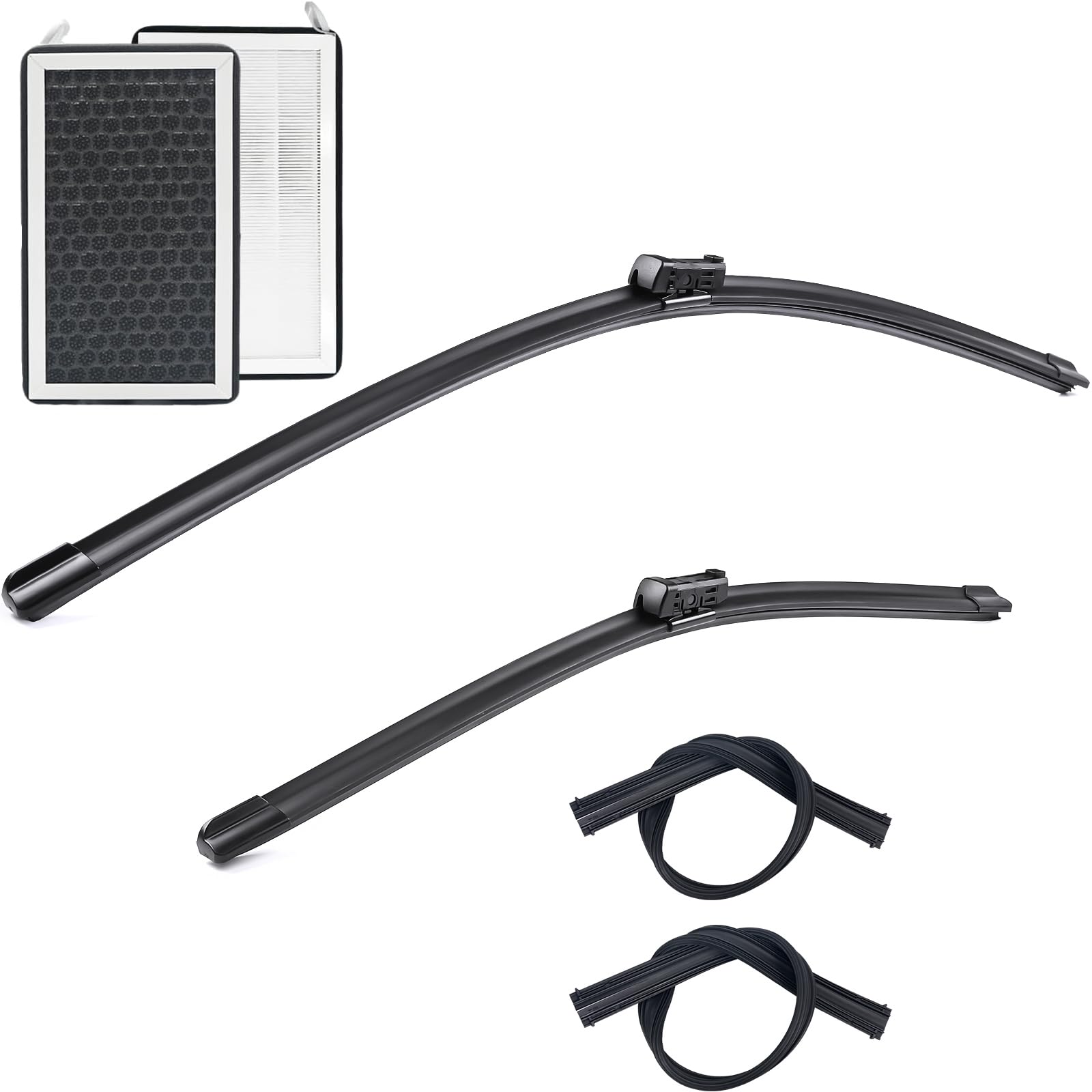 26" 19" Tesla Model Y 3 Windshield Wiper Blade Original Factory Quality 2pcs - View #12