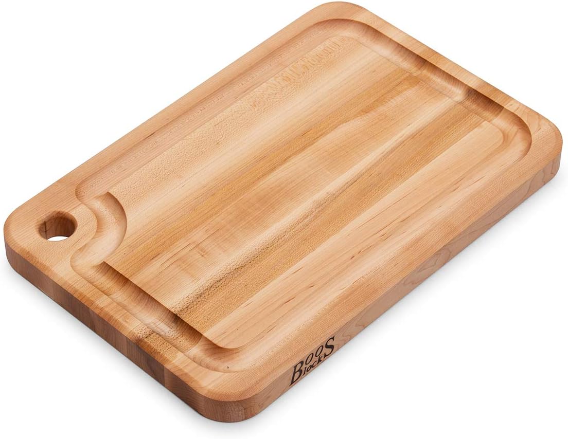 80% Off Discount John Boos Block MPL1812125-FH-GRV Prestige Maple Wood Edge Grain Reversible Cutting Board with Juice Groove, 18 Inches x 12 Inches x 1.25 Inches Best Promo John Boos Block MPL1812125-FH-GRV Prestige Maple Wood Edge Grain Reversible Cutting Board with Juice Groove, 18 Inches x 12 Inches x 1.25 Inches