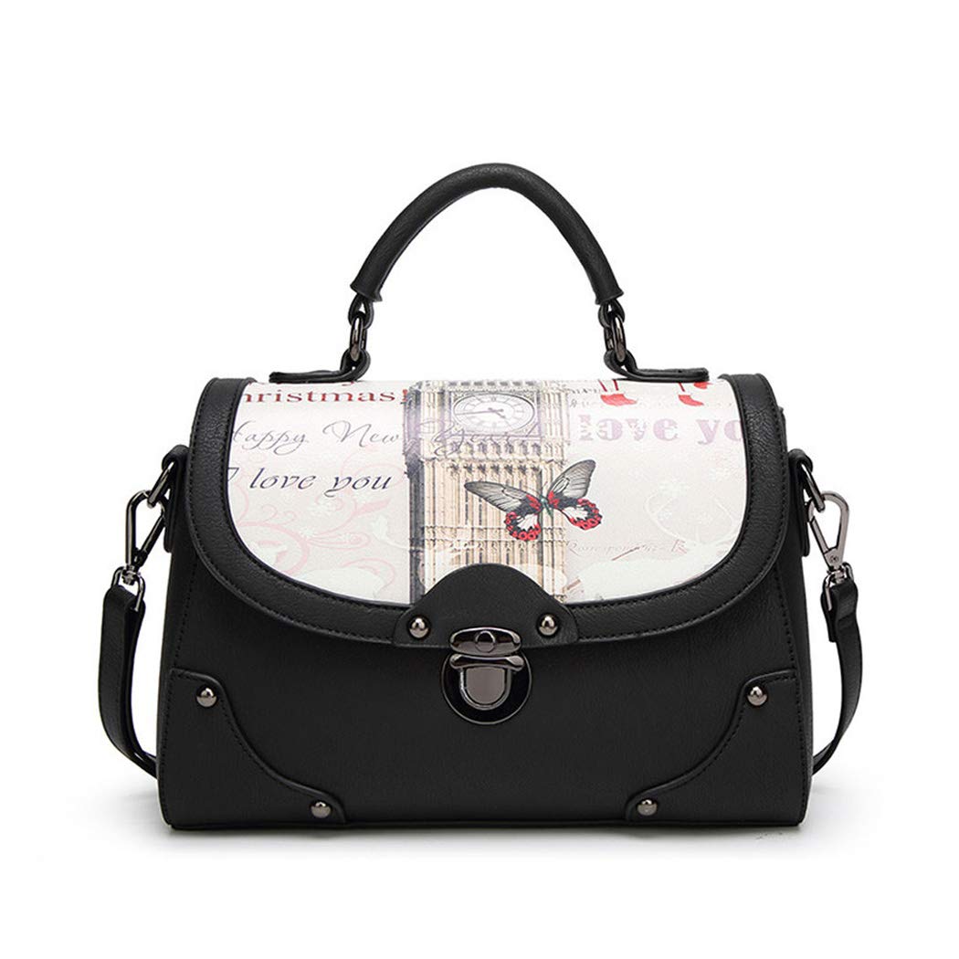 BUKESIYI Mujer Bolsos Bandolera Vestir Casual Bolsos de Mano Convertible PU Cuero Piel ES77152