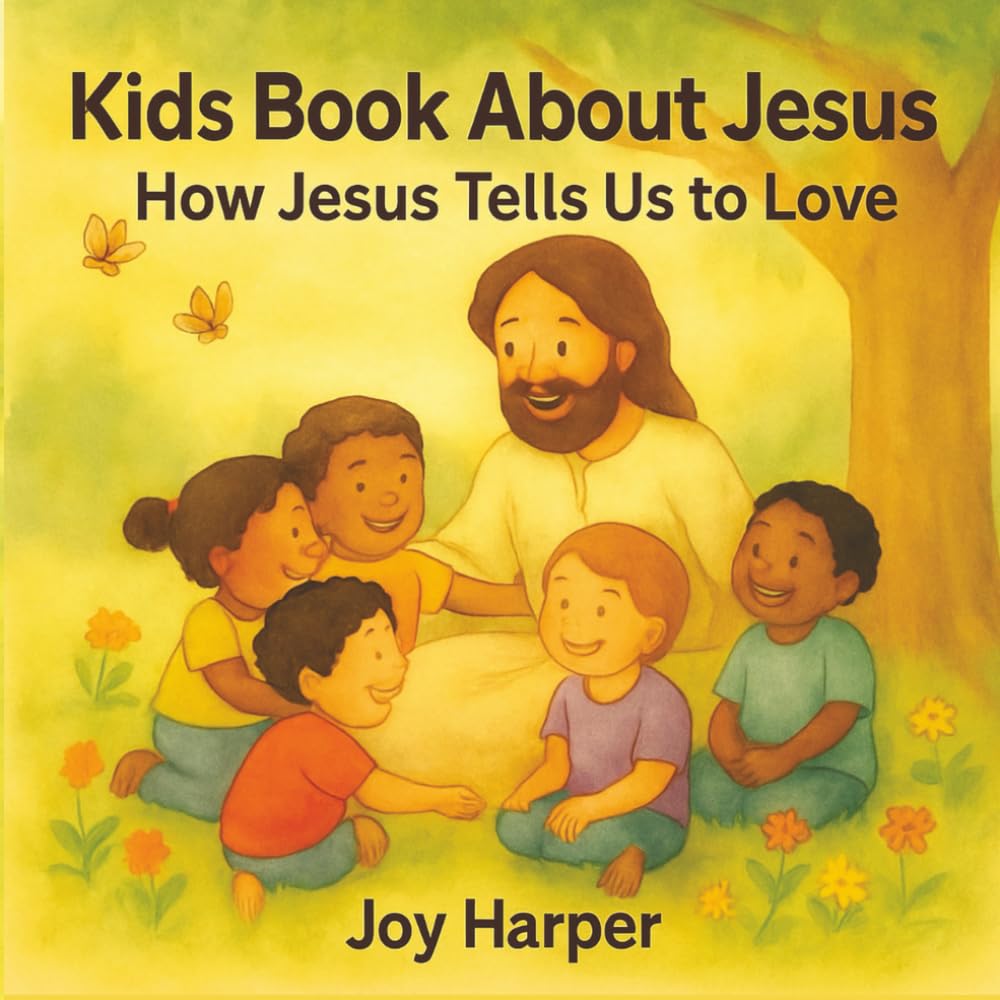 Kids Book About Jesus: How Jesus Tells Us to Love: Simple Bible Stories That Teach Children About Love, Kindness, and Forgiveness for Ages 3–8