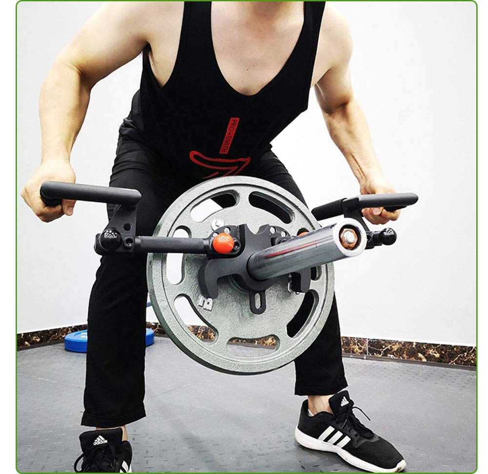 Multifunction Barbell Double Grip Landmine Attachment,Loading/Unloading