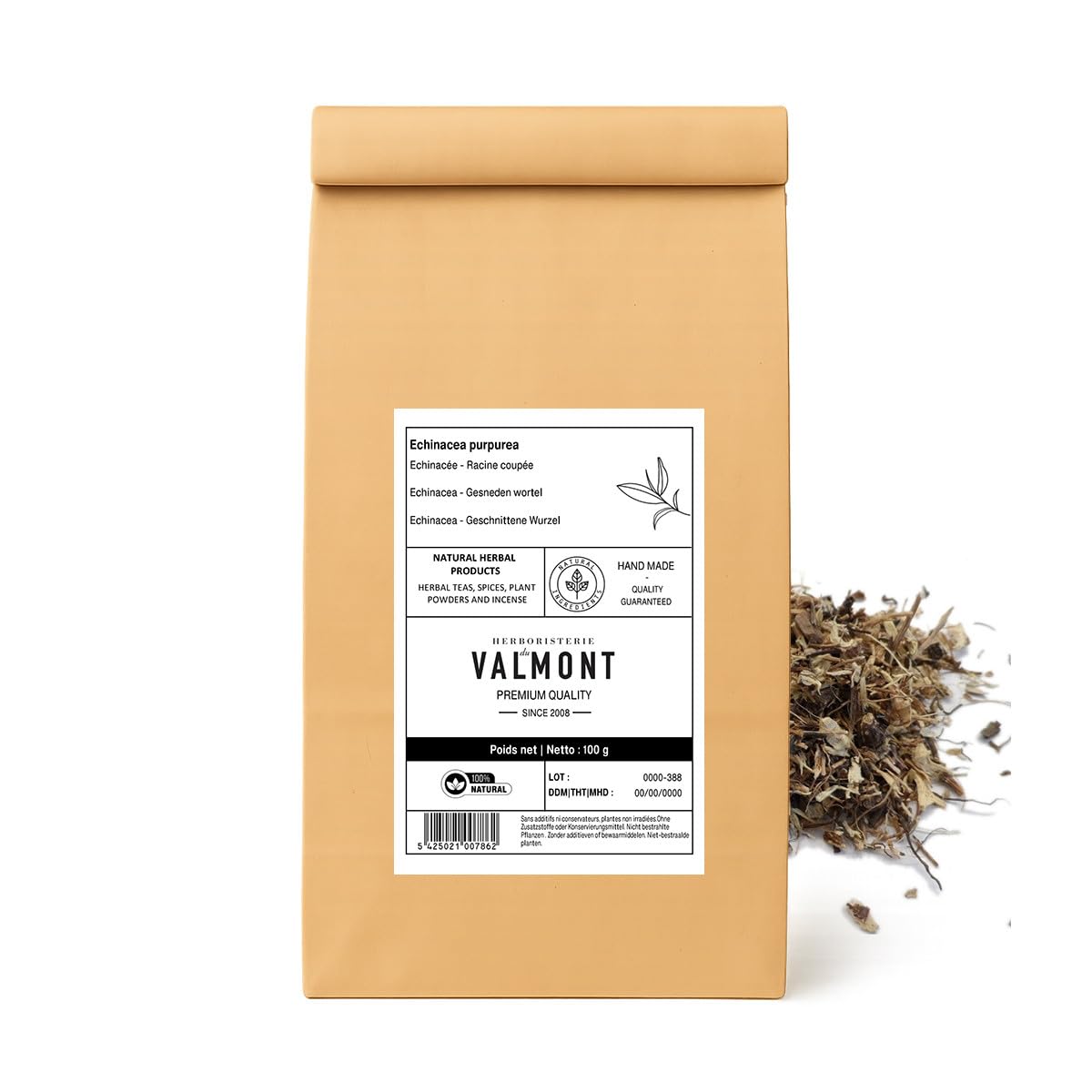Tisane Echinacée Echinacea - Racine coupée - 500g