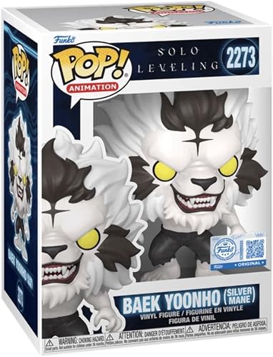 Funko Pop! Animation: Solo Leveling Baek Yoonho Exclusive Collectable Vinyl Figure