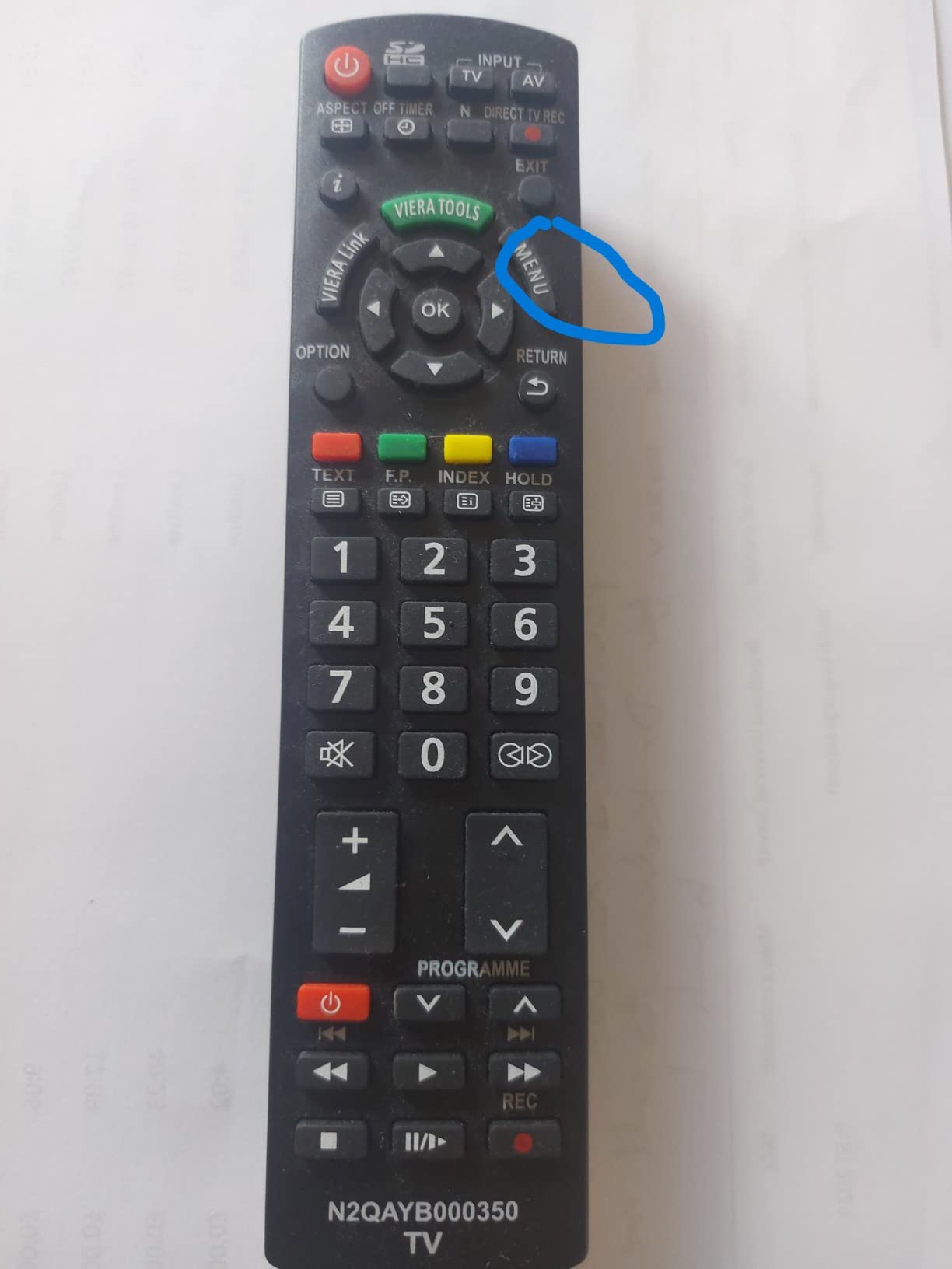 Télécommande Neuve Pour TV Panasonic TXL32ET5B / E - Marque Infrashop, Remplace Ta Télécommande Perdue !