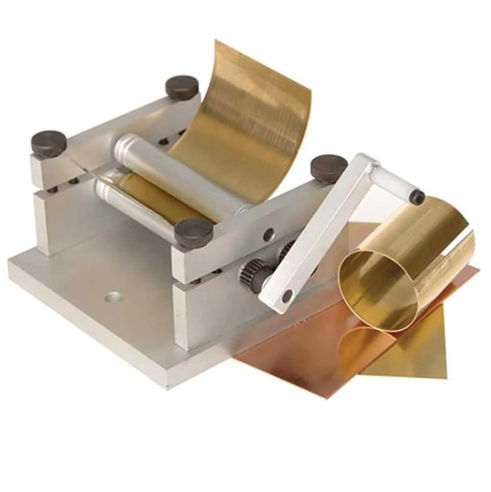 Strumento per piegatubi manuale per tubi in rame e alluminio, piegatubi professionale per curve lisce e senza pieghe in impianti idraulici e HVAC