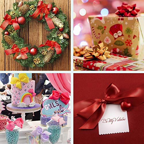 ISTOYO Easy Bow Maker for Ribbon and Wreaths, Easy Ribbon Bow Craft Tool for Christmas Gifts, Halloween Decoration, Greeting Cards, Wreaths and Fall Decoration