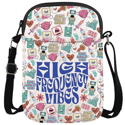 WCGXKO Respiratory Therapist Gift Nicu RT Gift RT WEEK Messenger Bag Respiratory nicu Zipper Crossbody Bag