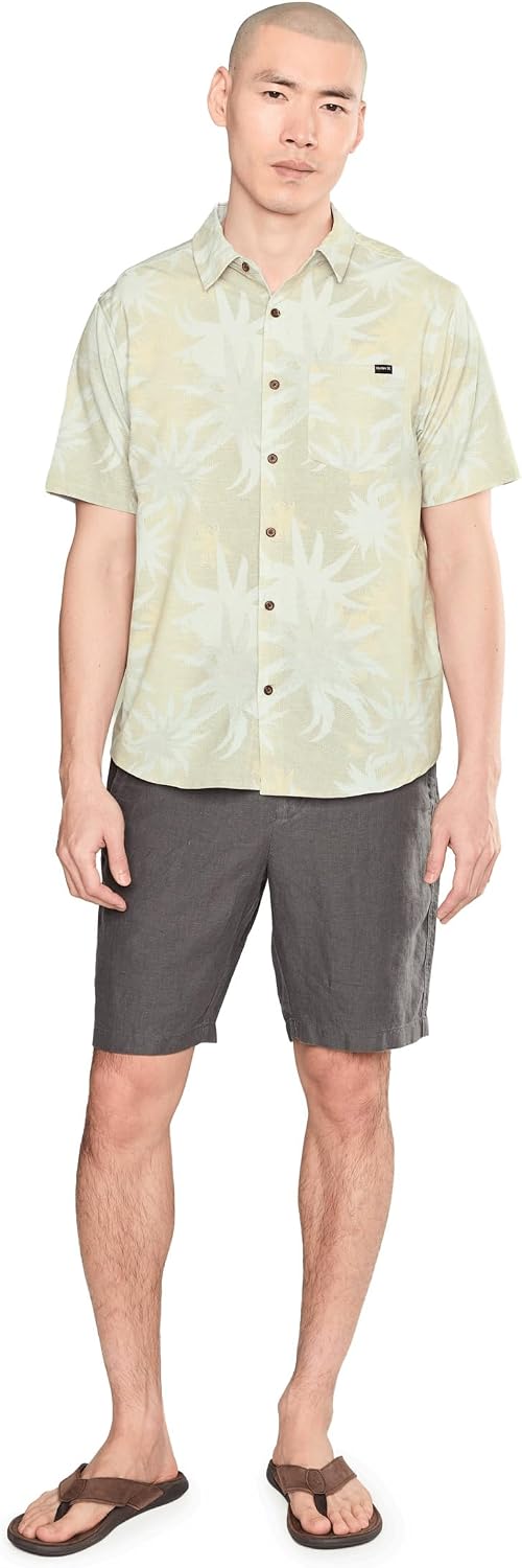 Hurley Men's Newport Stretch Short Sleeve