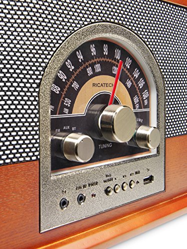 Ricatech RMC82 – Tourne-Disque à 33-45-78 Tours/Minute, Tourne-Disque Vinyle avec Radio, USB, Haut-parleurs stéréo… - Les Beatles, Paul McCartney, John Lennon, RIngo Starr, George Harrison Ricatech RMC82 - Tourne-Disque à 33-45-78 Tours/Minute, Tourne-Disque Vinyle avec Radio, USB, Haut-parleurs stéréo… – Image 6