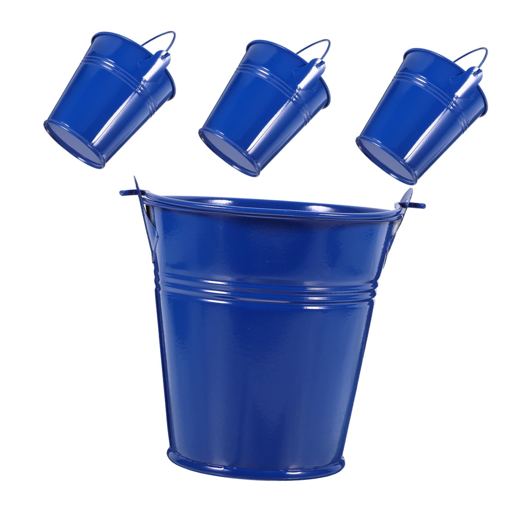 ABOOFAN 5 Set Mini Secchio Per Cassetto Organizer Per Secchio Per Impieghi Gravosi Secchi Per Birra Coperchio Utensili Per Il Lavaggio Delle Finestre Contenitore Per 4 pezzi*5