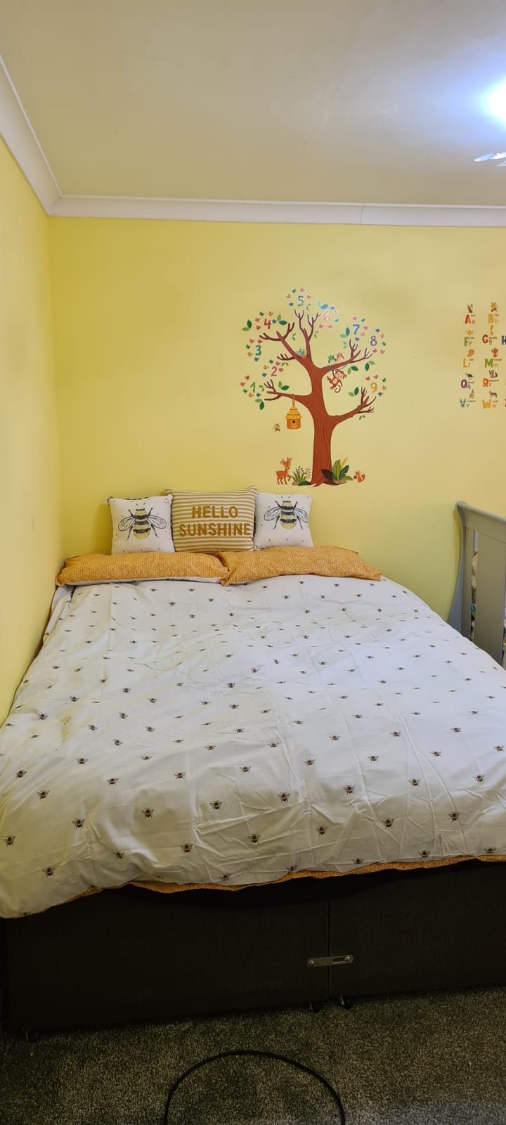 Zonon 3 Sheets Animal Alphabet and Numbers Tree Wall Decals Learning ...