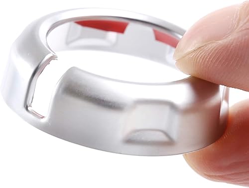 Miniatura 6 de YIWANG Para Land Rover Range Rover Sport L320 2005 2006 2007 2008 ABS cromo coche aire acondicionado volumen perilla cubierta Trim coche accesorios