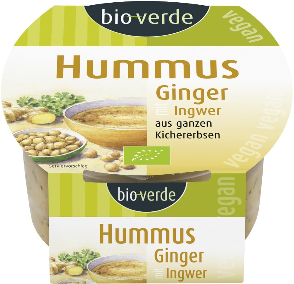 Hummus Ginger vegan 18 x 150 g