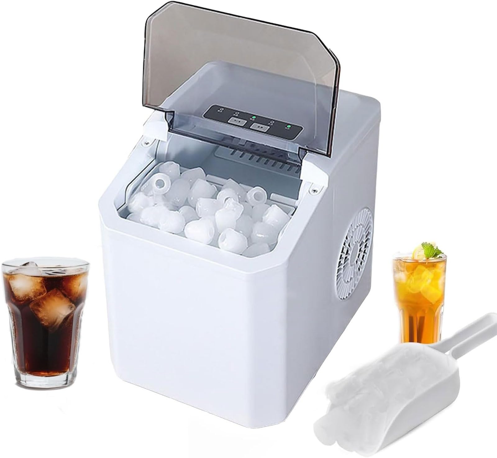 Machine à glace portable pour des soirées d'été réussies