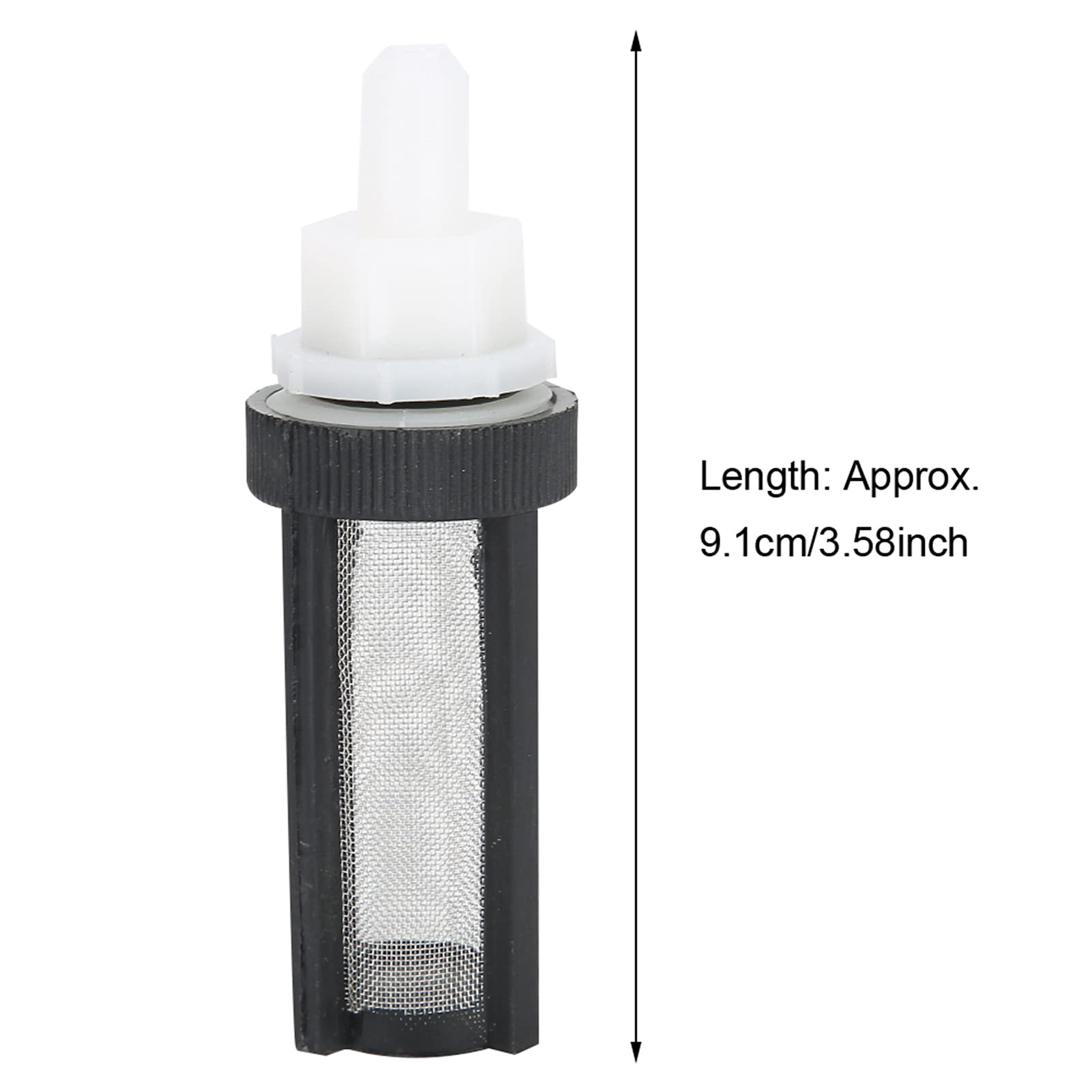 10 pz Micro Pompa Filtro Rete In Acciaio Inox Acquario Pompa Acqua Filtro Filtro Rete Tubo per 7mm 8mm Tubo Pompe Sommergibili