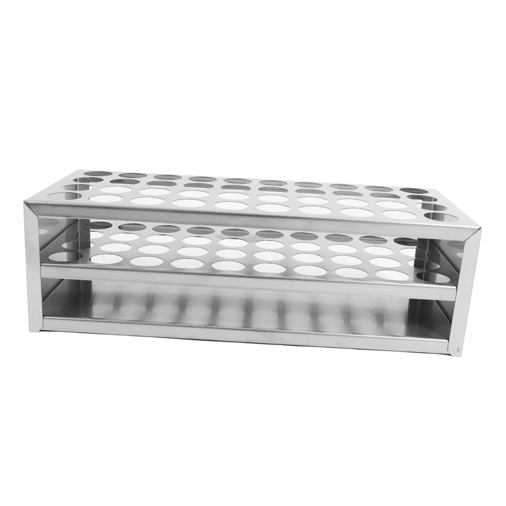 4piezas Soporte Para Tubos De De Gradilla De Inoxidable Para Organizador Estable y Resistente Para Tubos Para Experimentos Científicos