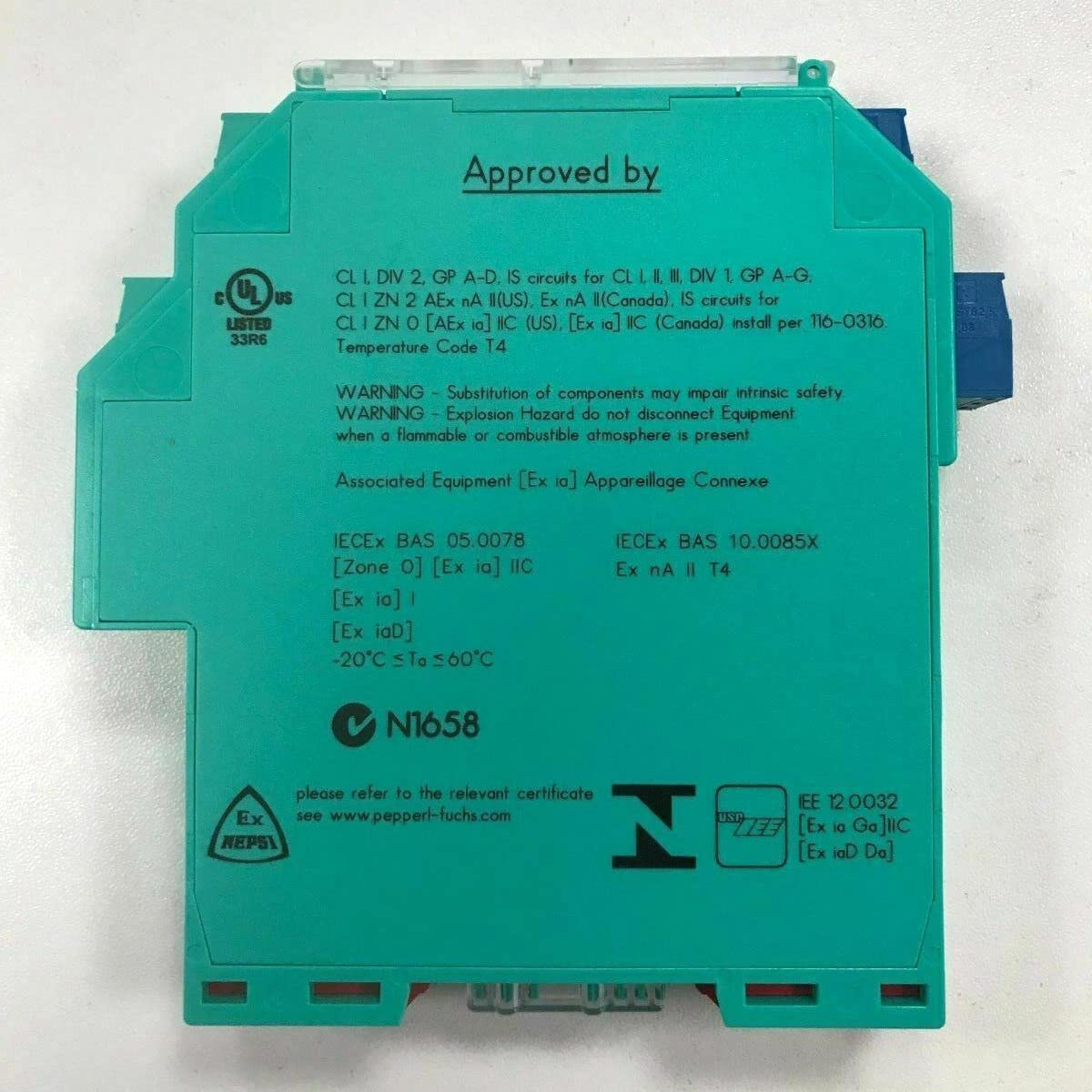 Vanky Industry P+F KFD2-VR4-Ex1.26 Safety Barrier New