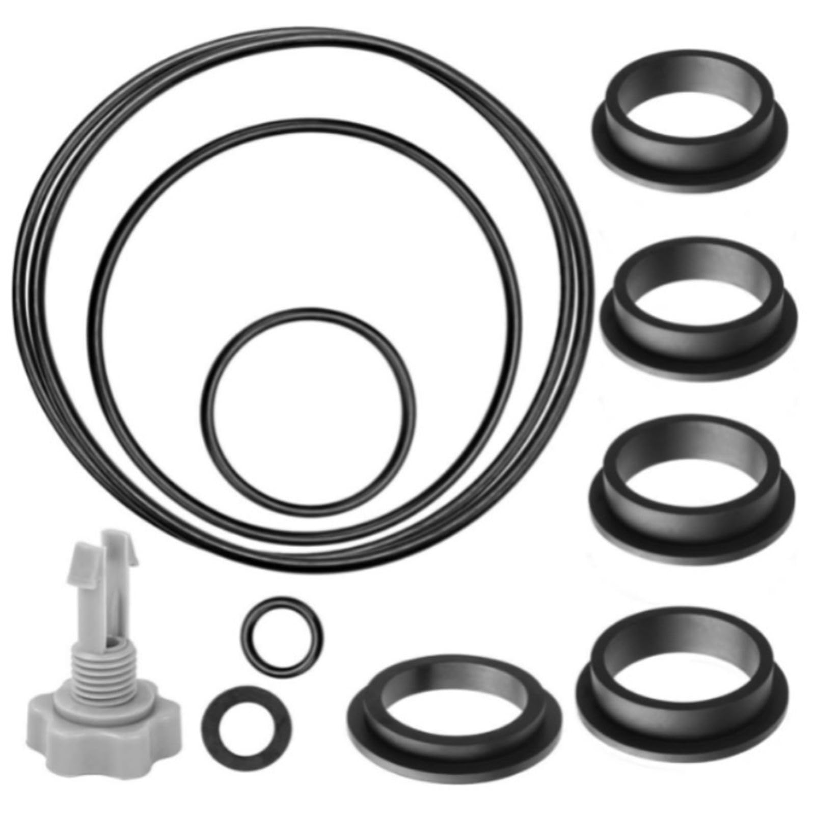 Pool Pumps Motor Seal Repair Kits with Multiple O-Rings Gaskets and Air Release Valves for Sand Filter Pumps Maintenance Sand Filter Seal Gasket Replacement