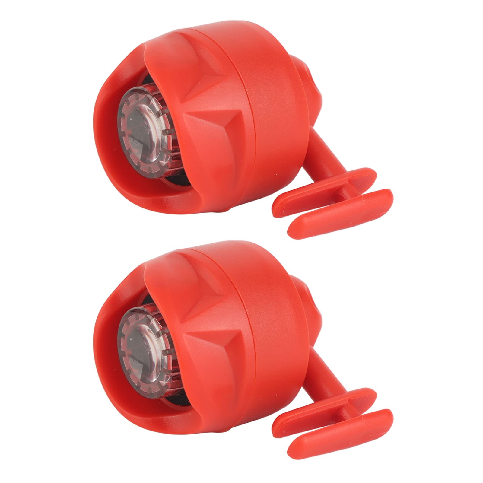 Ubersweet® Mini Shoe Headlights, Lightweight ABS Shell Sport Shoes Lamp Multipurpose 2PCS for Night Walking Fishing (Red)-image-43