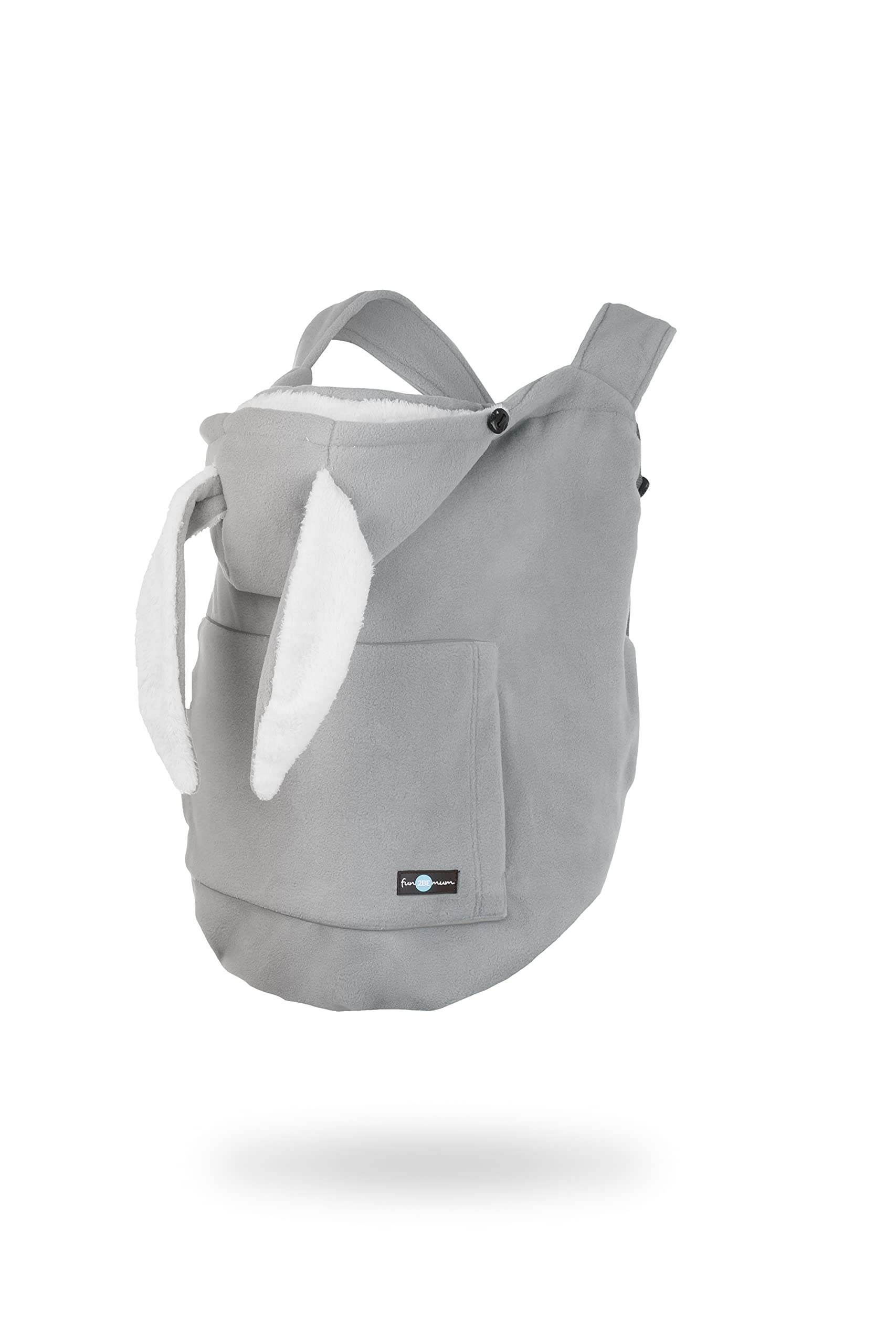 Babywearing Baby Carrier Sling Cover All Weather Fleece Wrap Grey