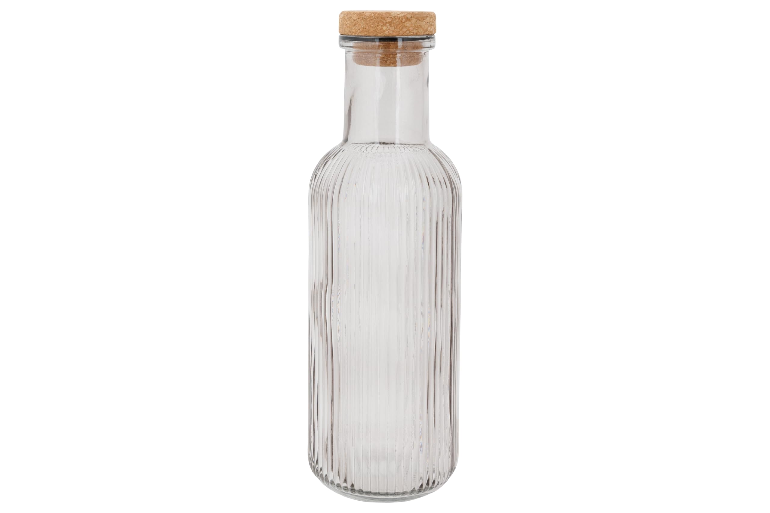 Cosy & Trendy Raya Glass Bottle, Grey, 1L