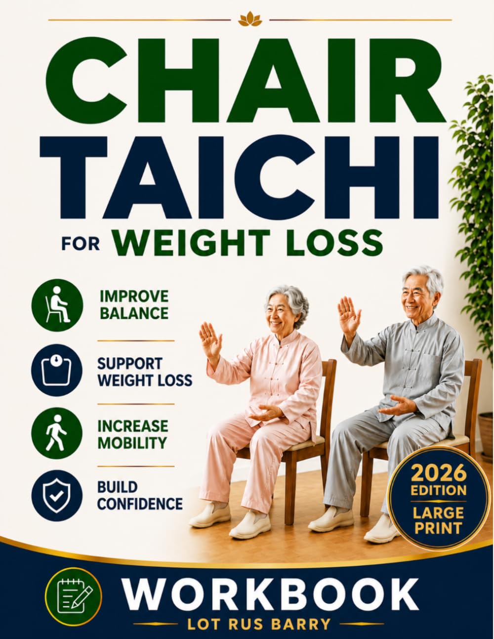 Chair Tai Chi for Weight Loss: 10-Minute Daily Chair Tai Chi for Seniors to Improve Balance, Mobility, and Confidence