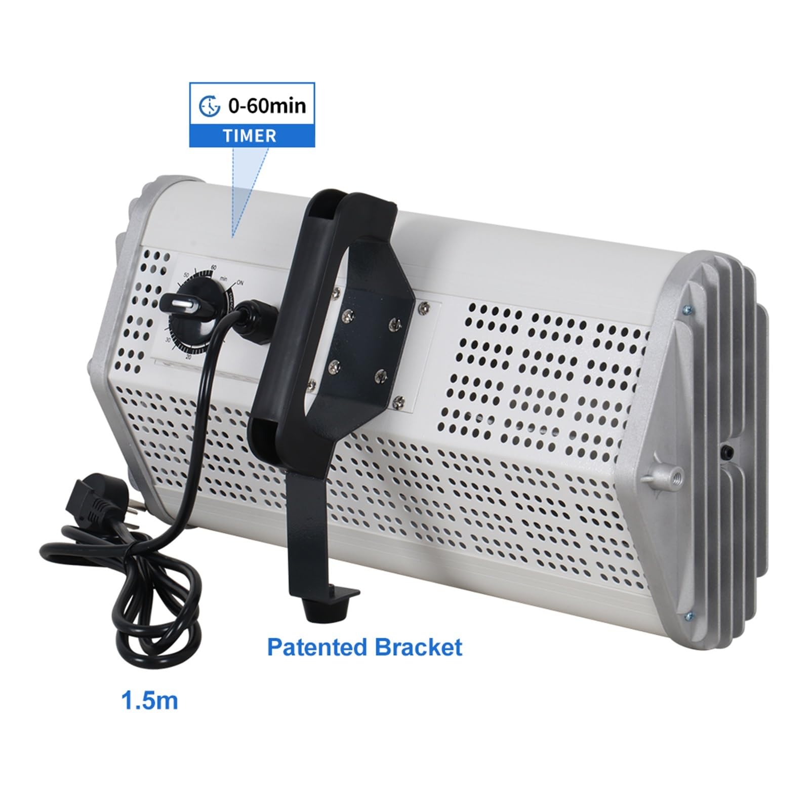 Lampa Ręczna O Mocy 1200 W. Suszarka Do Lakieru Samochodowego Na Podczerwień. Lampa Utwardzająca Na Podczerwień