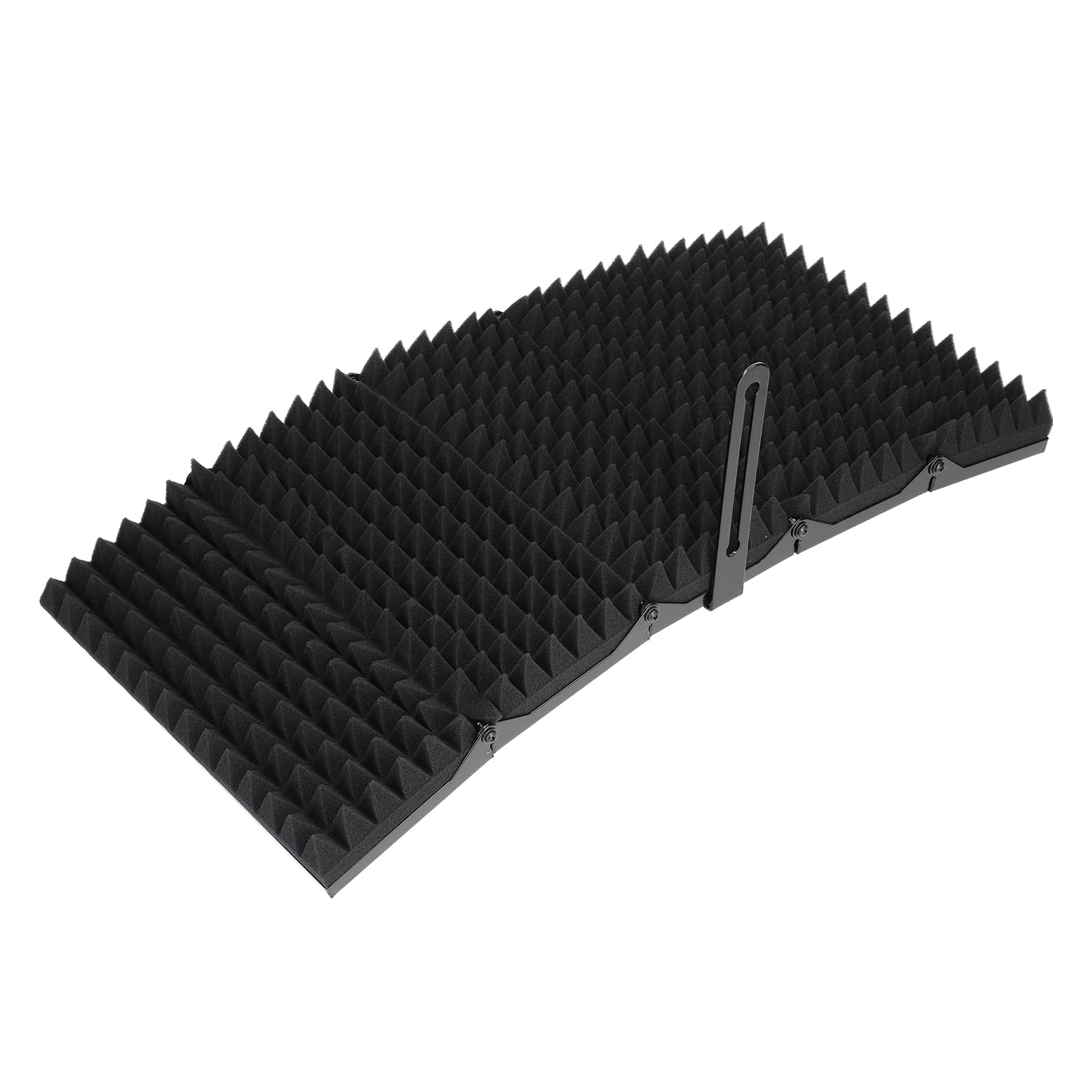 Cubierta de Aislamiento de micrófono Profesional de mtlaveshy con Filtro Pop de 5 Paneles y Espuma Absorbente de Sonido para Uso de Estudio