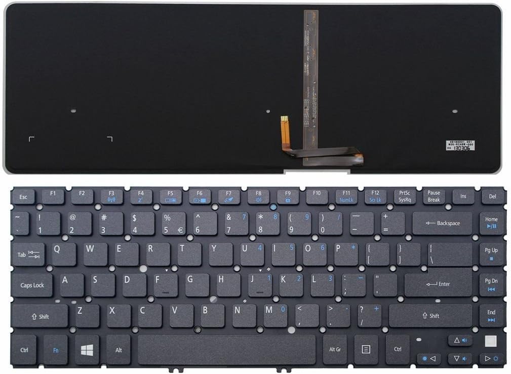 Original New for Acer Aspire V5-431PG V5-471 V5-471G Laptop Keyboard Backlit US